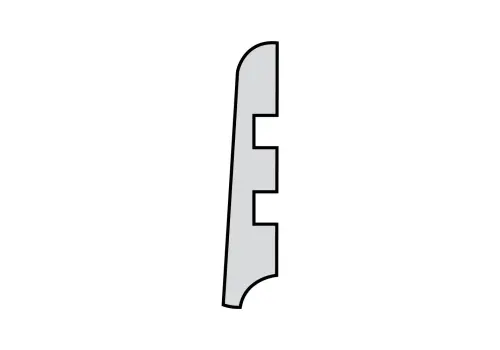 Plinthe cache fils classique