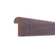 Pareclose Simple droite bois exotique rouge