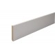 Plinthe arêtes vives MDF prépeint blanc