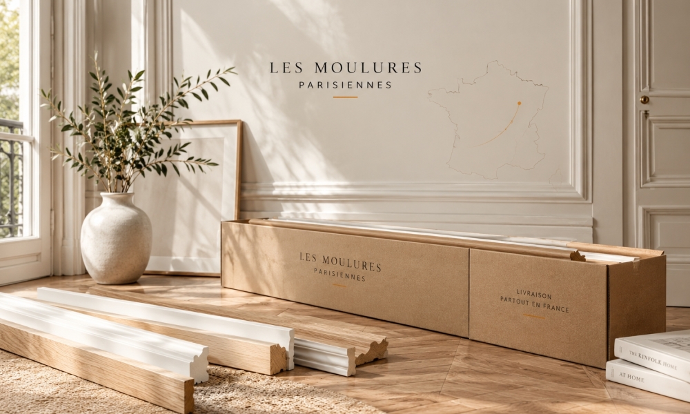 Les Moulures Parisiennes livre désormais partout en France